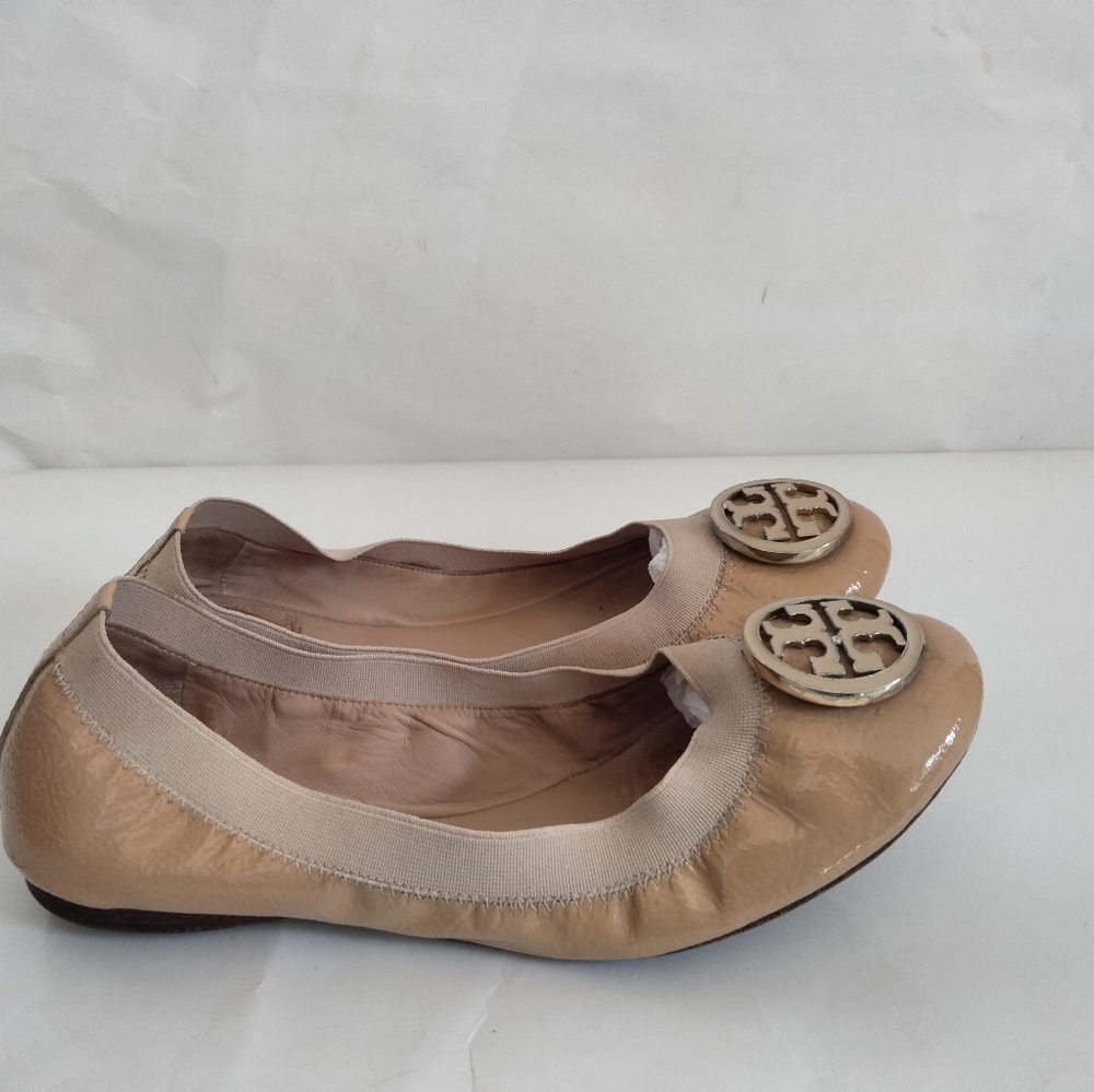 Tory Burch Caroline Ballet Flat patent size 7
